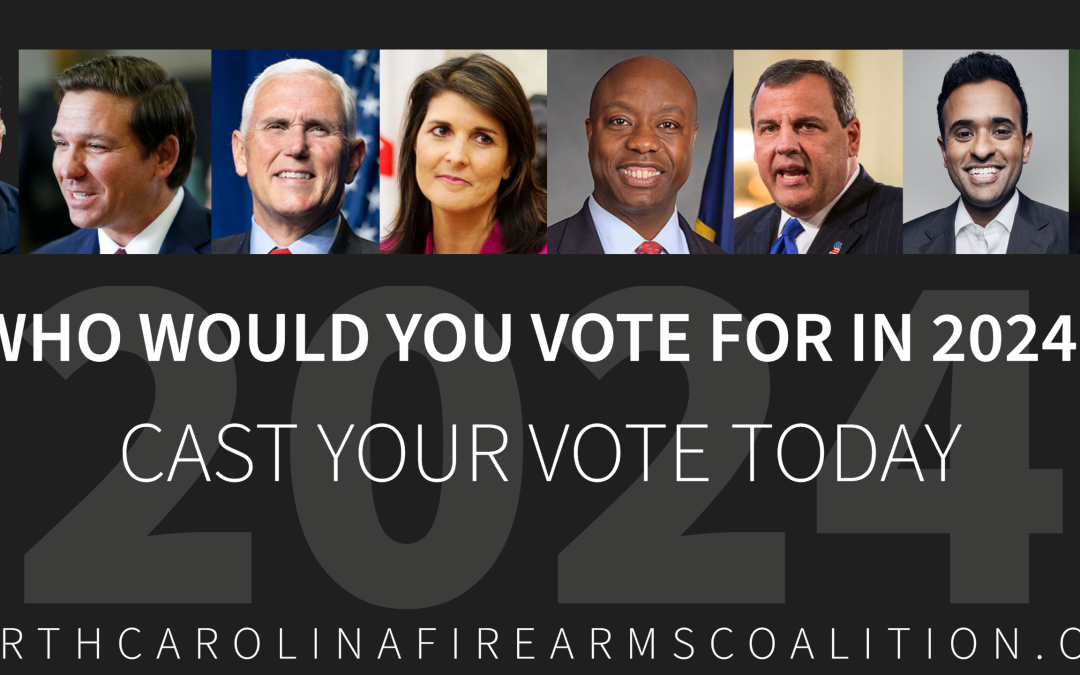 Official 2024 Second Amendment Presidential Preference Poll