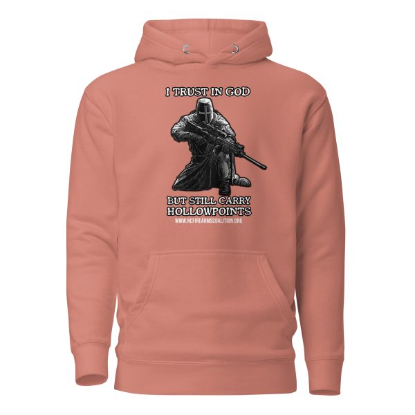 Soft – I Trust In God – Black Text – Unisex – Hoodie - Image 5