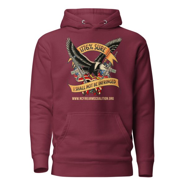 1776% Sure - Unisex Hoodie - Image 3