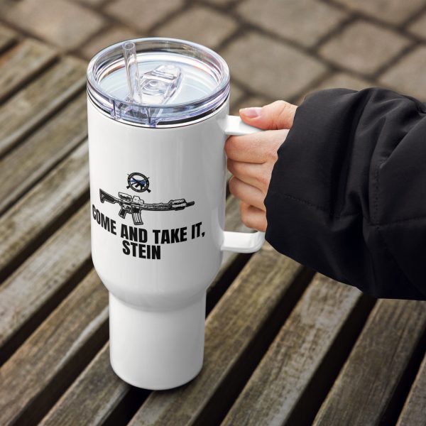 Come and Take It Stein - Travel mug with a handle