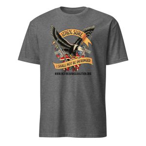 Supersoft – Short Sleeve – Unisex – Black Text – “I’m 1776% Sure”