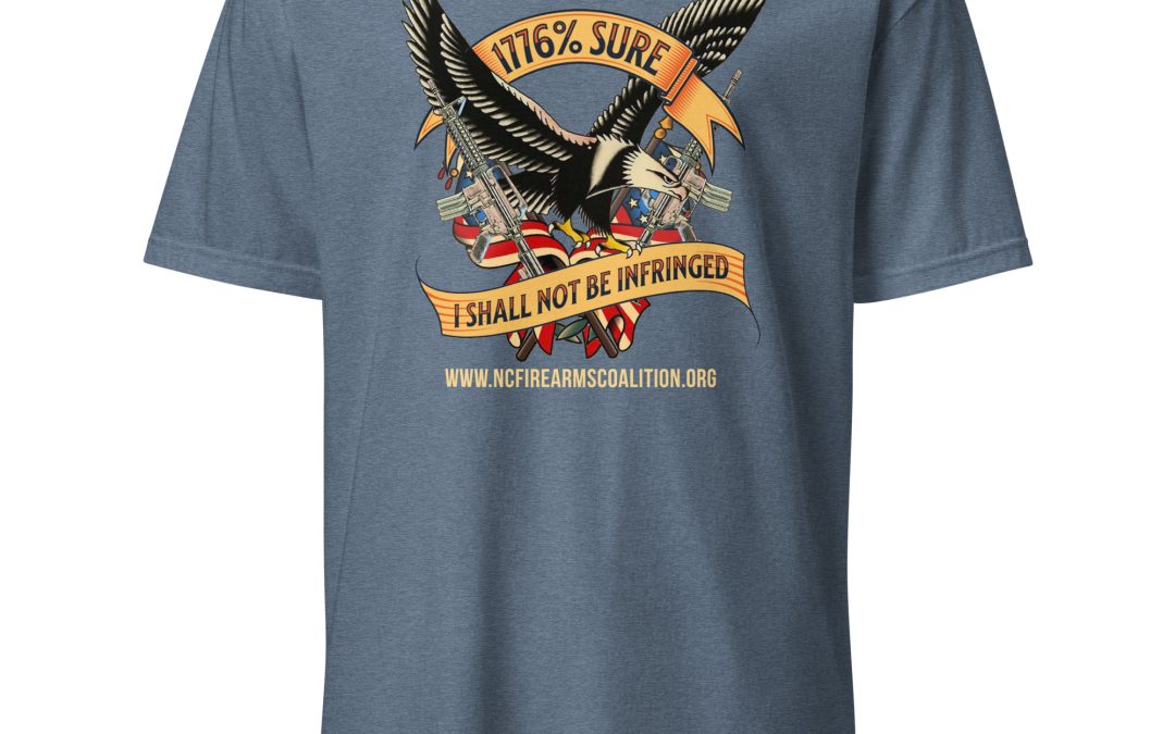 Supersoft – Short-Sleeve – Unisex – Gold Text -“I’m 1776% Sure”