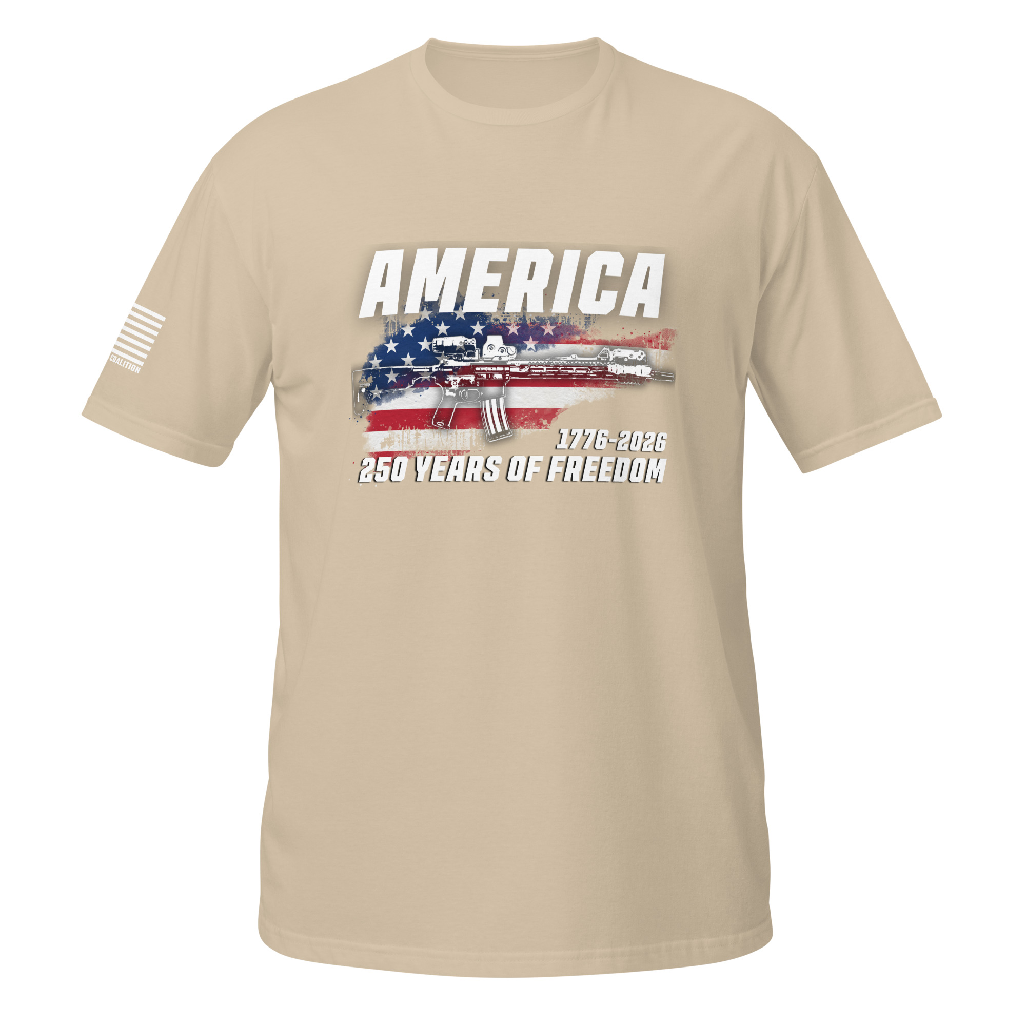 Supersoft – Short Sleeve – Unisex – “America’s 250th” - Image 7