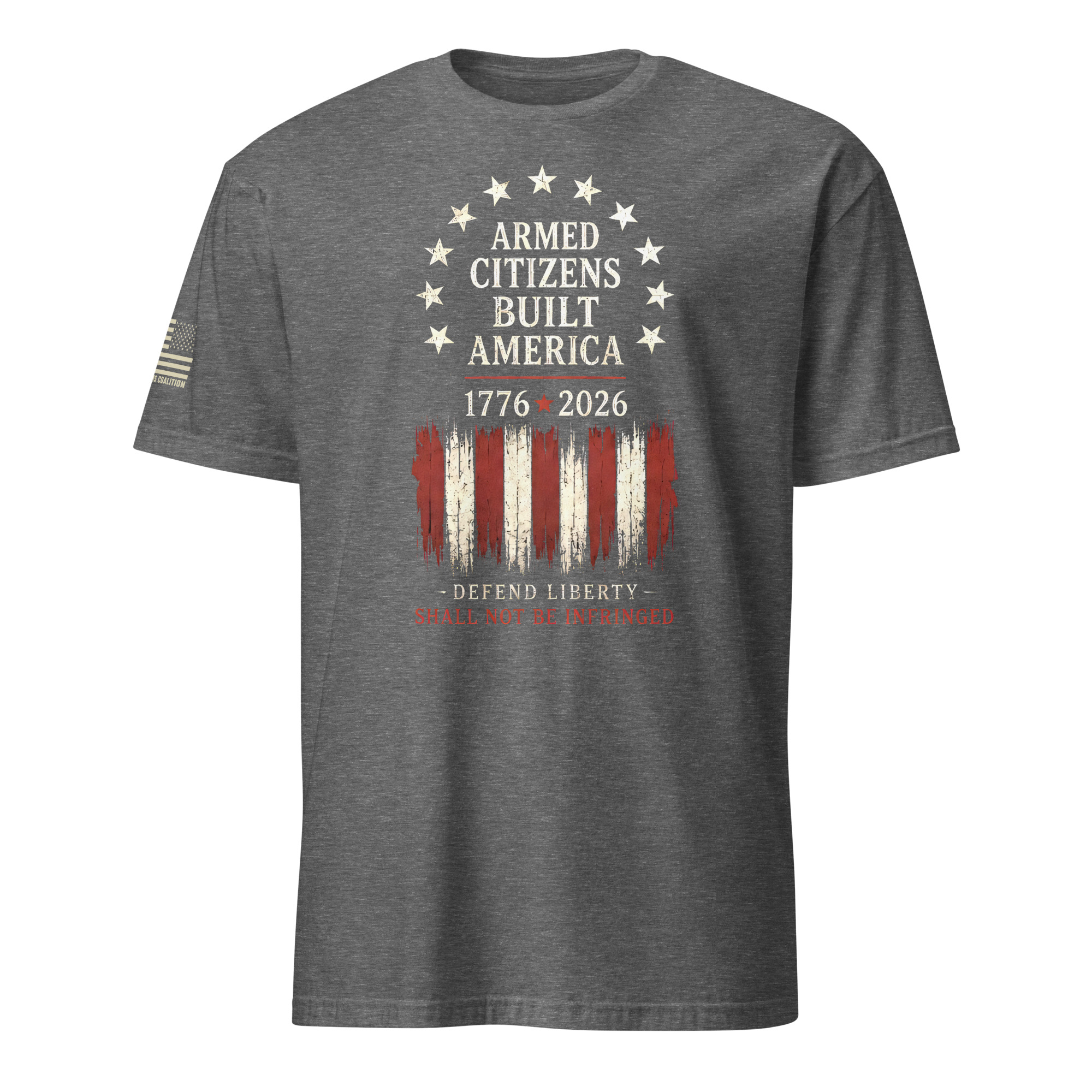 Supersoft – Short Sleeve – Unisex – “Armed Citizens Built America” - Image 3