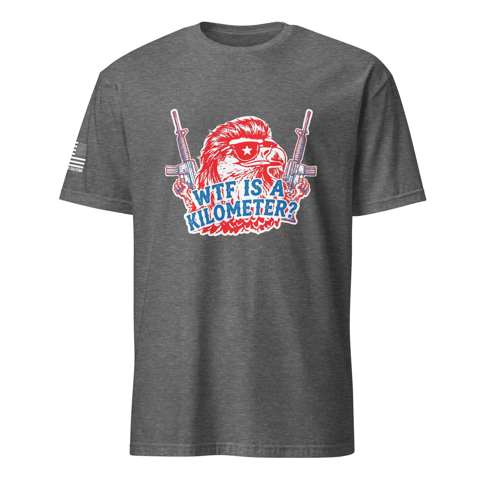 Supersoft – Short Sleeve – Unisex – "WTF Is A Kilometer” - Image 3