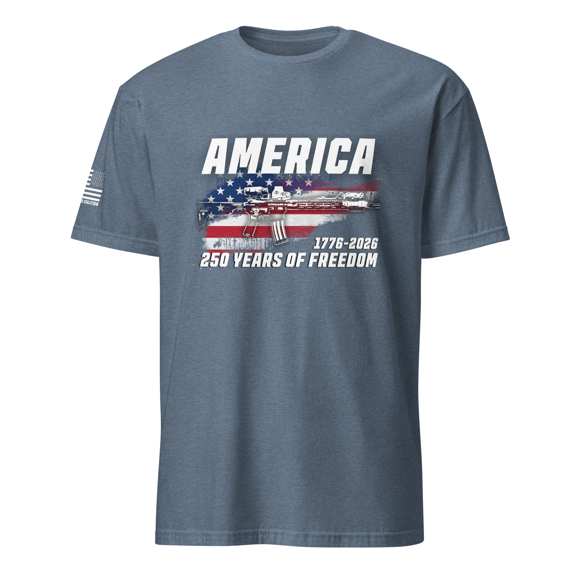 Supersoft – Short Sleeve – Unisex – “America’s 250th” - Image 11