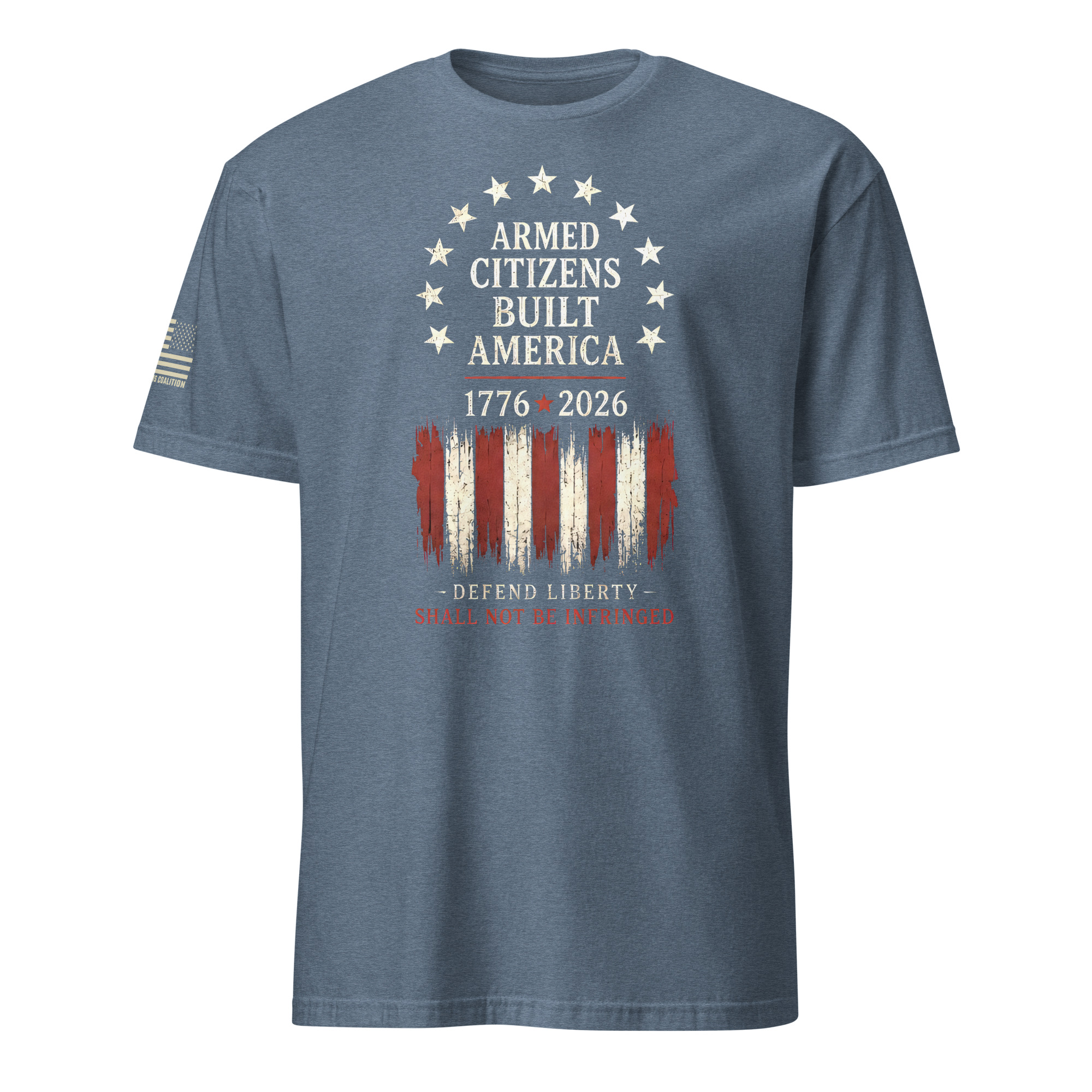 Supersoft – Short Sleeve – Unisex – “Armed Citizens Built America” - Image 11