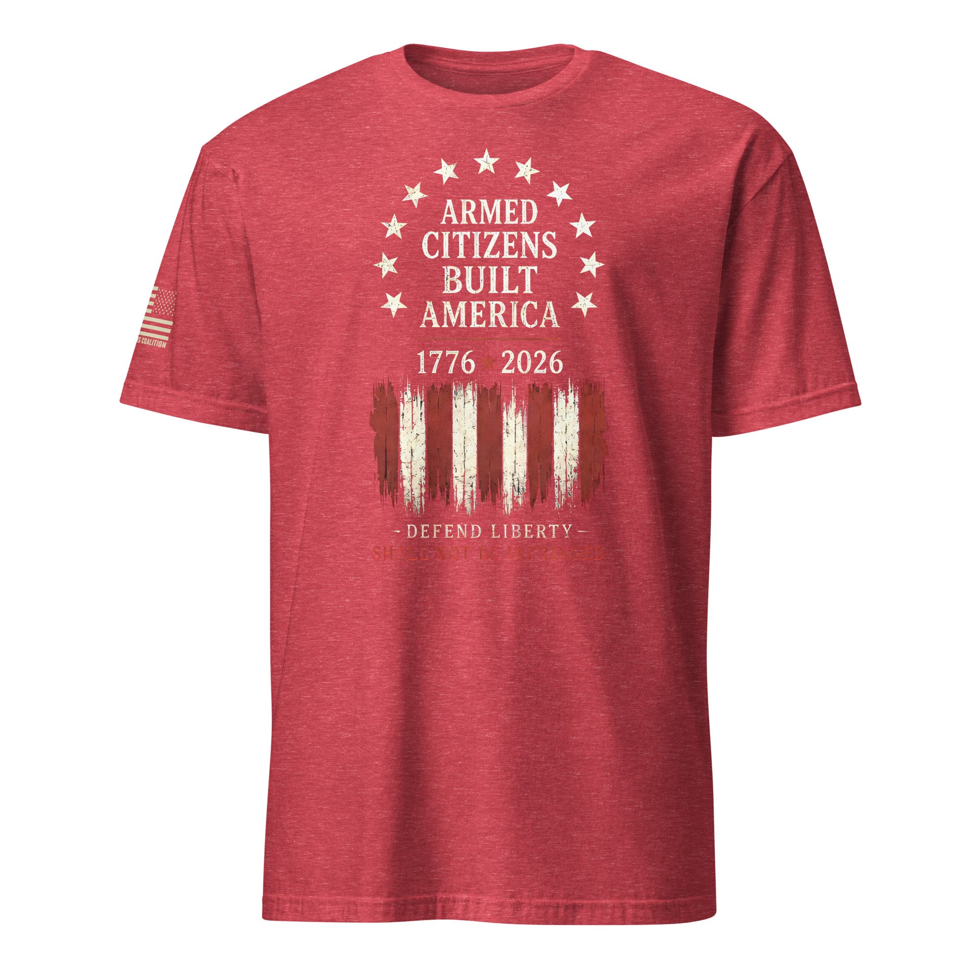Supersoft – Short Sleeve – Unisex – “Armed Citizens Built America” - Image 7