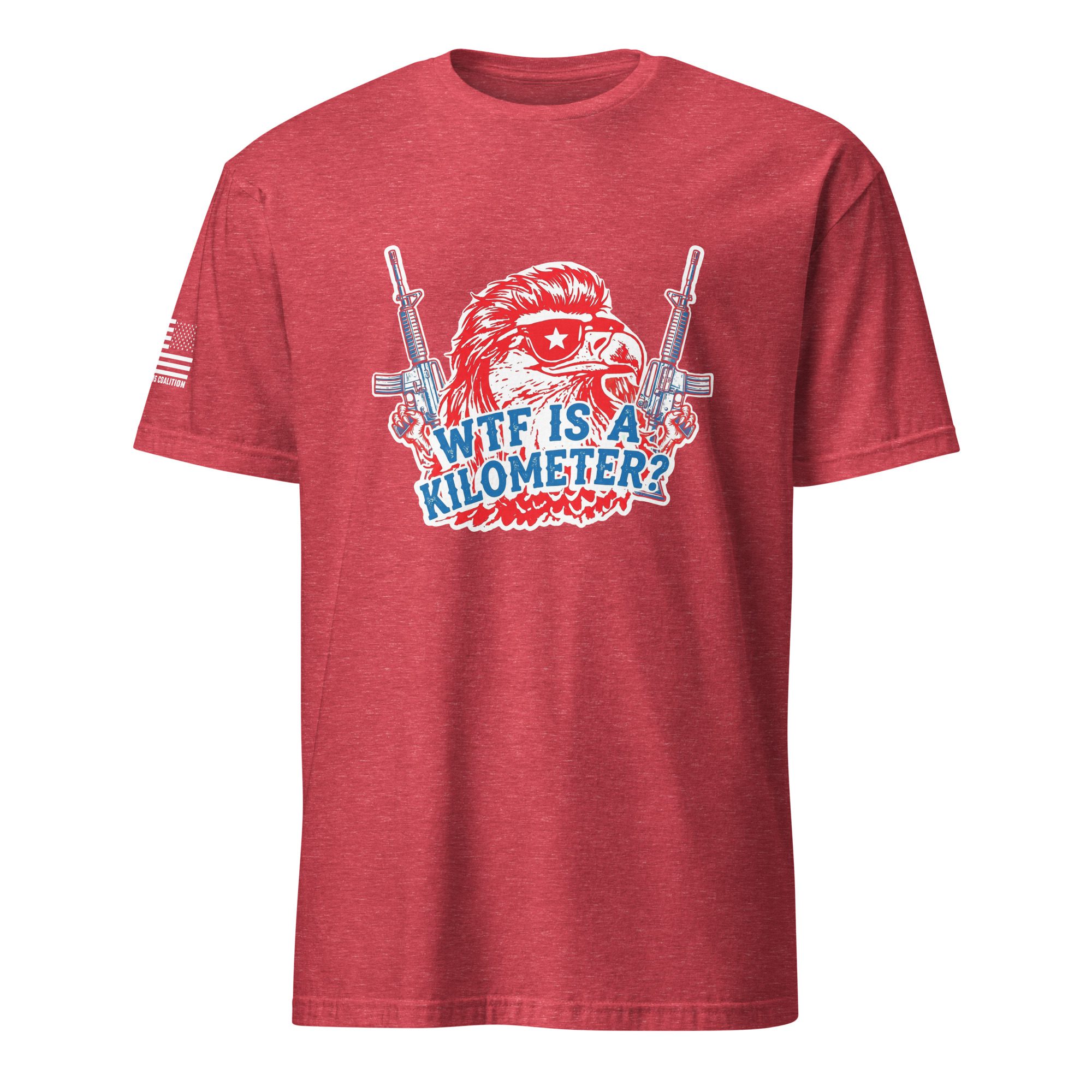 Supersoft – Short Sleeve – Unisex – "WTF Is A Kilometer” - Image 7