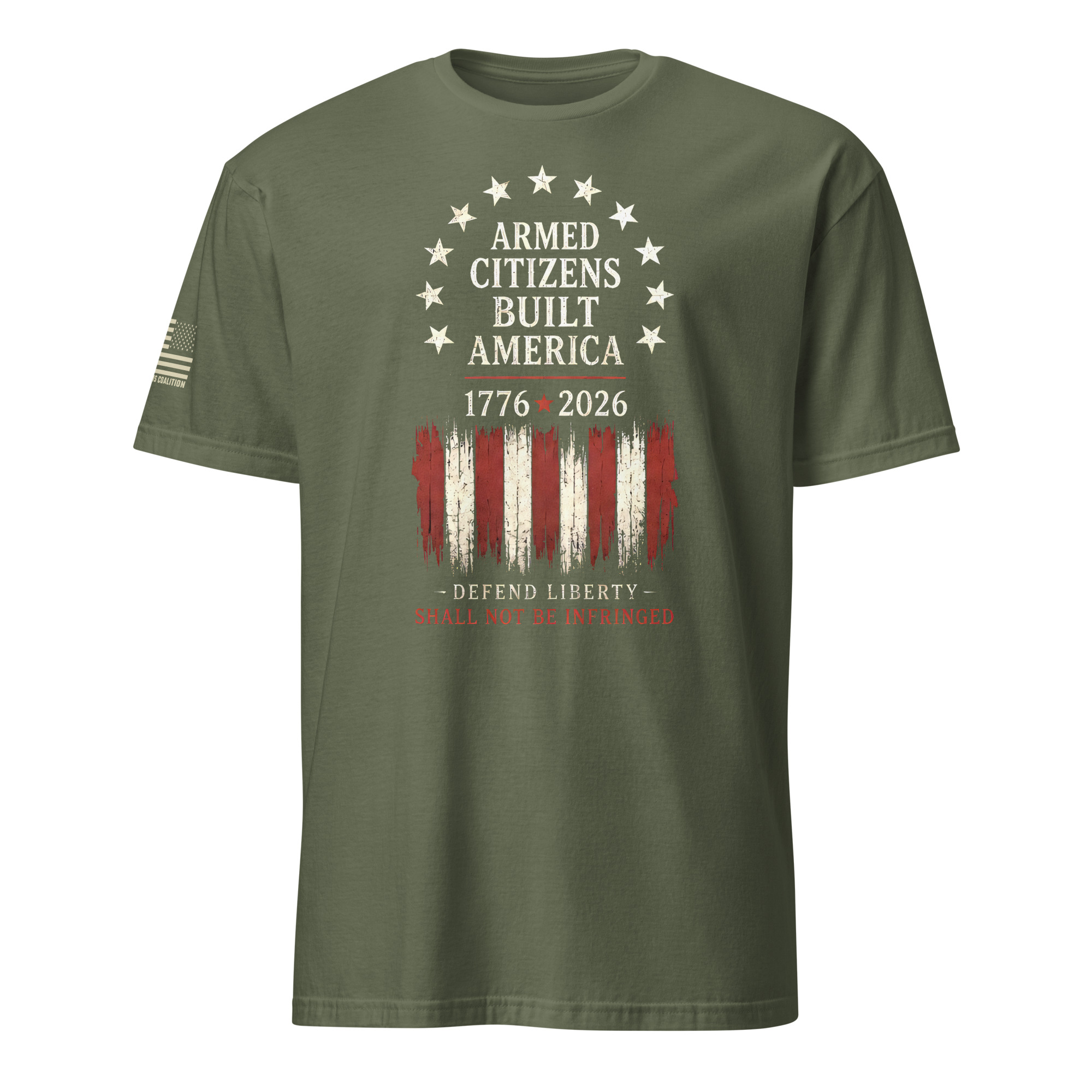 Supersoft – Short Sleeve – Unisex – “Armed Citizens Built America” - Image 5