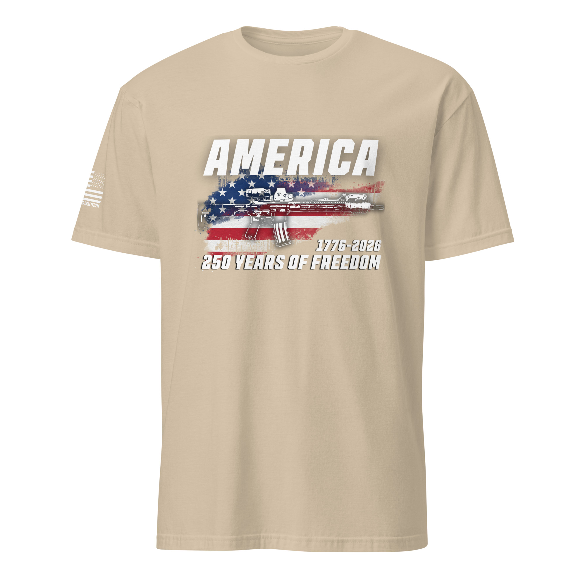 Supersoft – Short Sleeve – Unisex – “America’s 250th” - Image 13