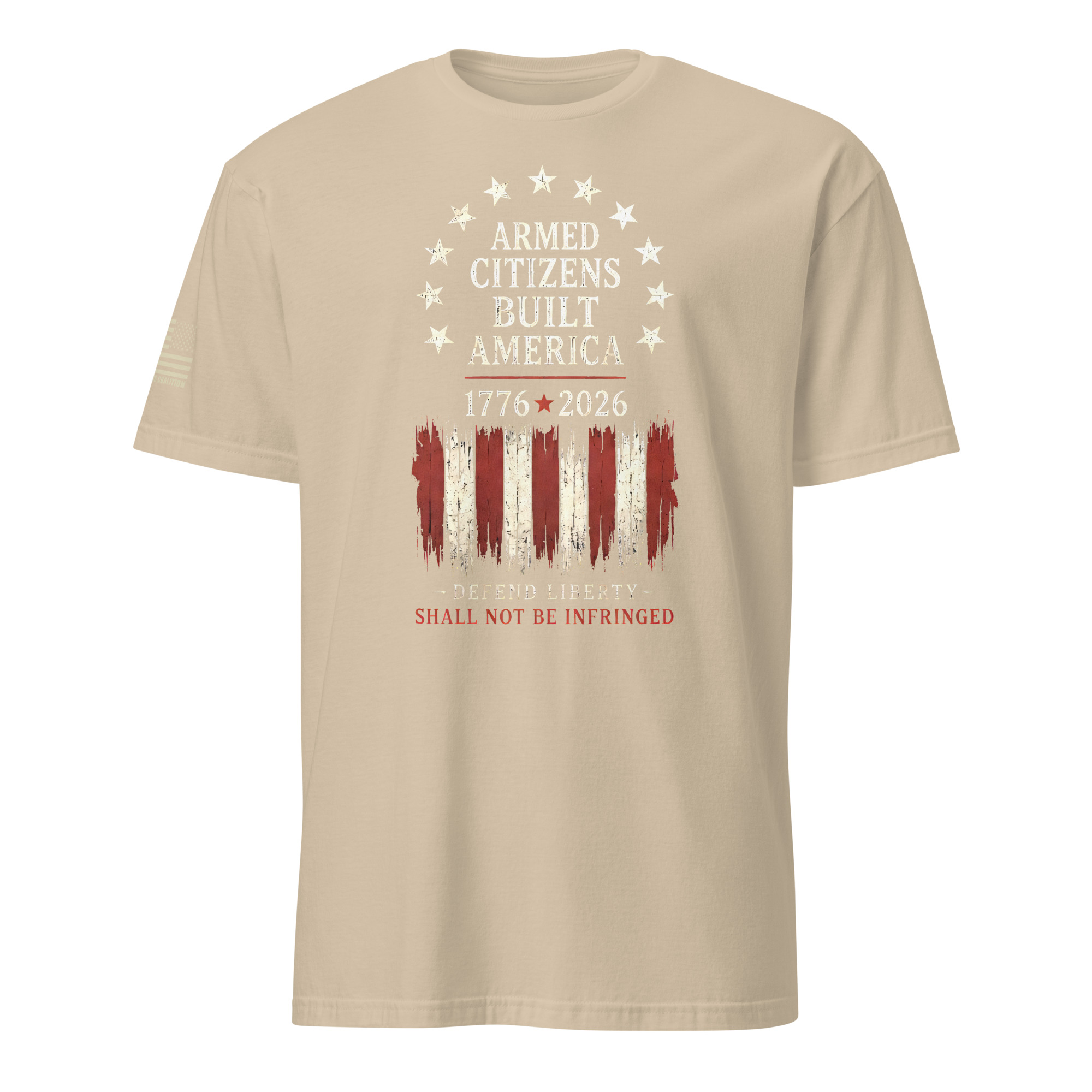 Supersoft – Short Sleeve – Unisex – “Armed Citizens Built America” - Image 13